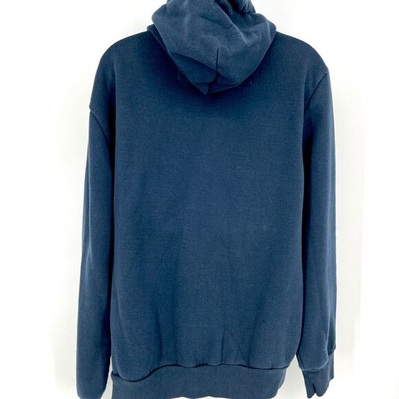 Cedar Wood State Navy British Flag Pullover Hoodie Size XL - Picture 4 of 8